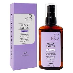 Raip R3 Argan Hair Oil Elegance 100ml Nutrition Moisture Glossy Hair K-Beauty